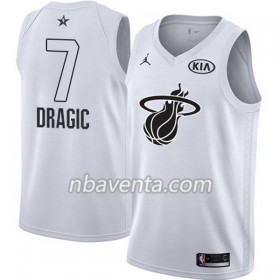 Camiseta Hombre Miami Heat Goran Dragic 7 2018 All Star Jordan Brand Blanco Swingman
